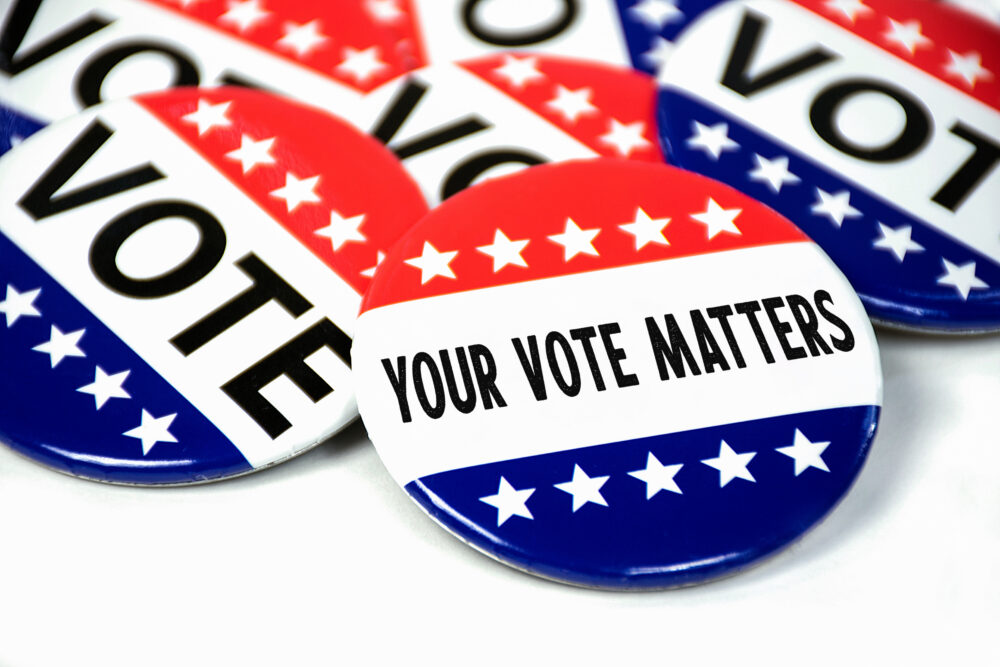 voting pins