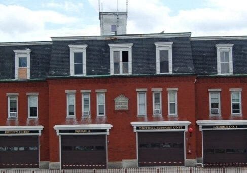 Entrance of City of Brockton Station 1 - 42 Pleasant Street
